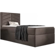 ST7 Boxspring ágy  5-ös szín Sötétbarna