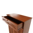 Cipősszekrény, MDF laminált, amerikai cseresznye, FP 03 Féláras