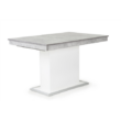 Flóra asztal fehér - beton
