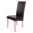 Beta szék sonoma tölgy - barna műbőr