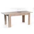 Étkezőasztal összecsukható, sonoma tölgyfa, 140/180x80 cm, ADMIRAL 2