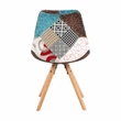 Étkezőszék, patchwork színes, GLORIA 5
