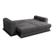 Extra tágas kanapé, szürke/világosszürke/bézs, GILEN BIG SOFA 3