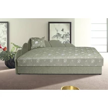 Saroktámlás franciaágy, 140x200 cm,  10cm szivacsos