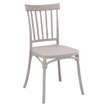 Rakásolható szék, szürkésbarna Taupe, SAZEN