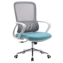 Irodai szék, szürke/kék, FOSTER TYP 2