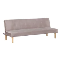 Kanapé széthúzhatós, barnásszürke Taupe/tölgy, ALIDA