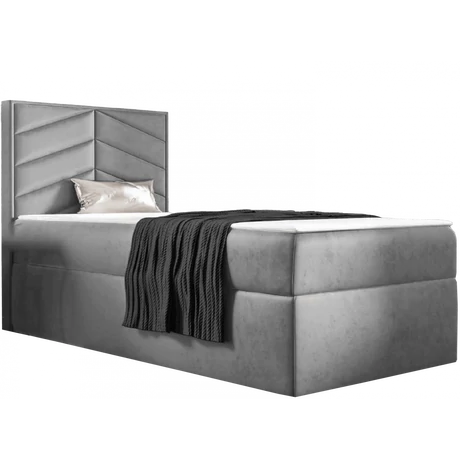 ST7 Boxspring ágy 70x200 cm 1-es szín Világosszürke