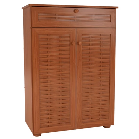 Cipősszekrény, MDF laminált, amerikai cseresznye, FP 03 Féláras