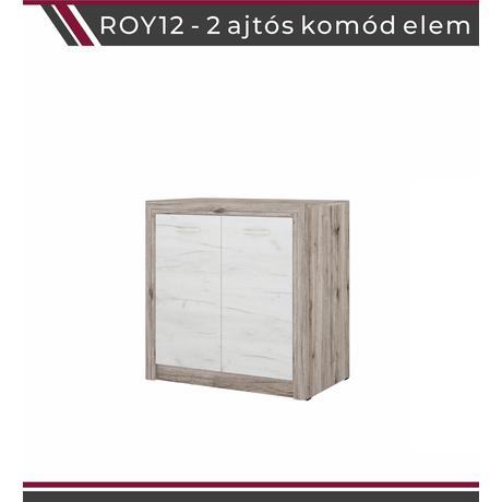 Royal 12 2 ajtós komód elem