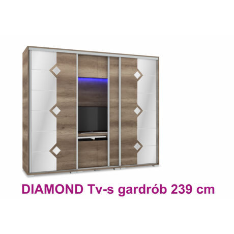 Diamond 239-es Tv-s gardrób San remo