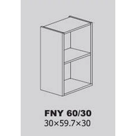 Felső nyitott 60/30-as elem FNY 60/30 (KM)