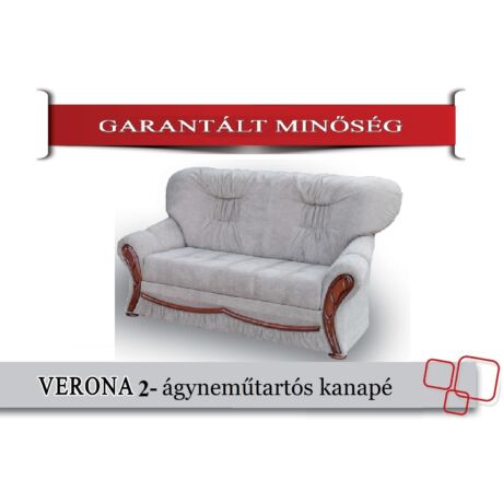 Verona 2-es ágyneműtartós kanapé